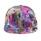 Graffiti Printing Baseball Cap, Men Bones Snapback Hat Women Flat Visor Hip Hop Caps, Streetwear Sun Hats Random Pattern