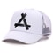 Unisex A Letter Printing Baseball Net Caps, Adjustable Casual Hats, Hip Hop Cap for Spring Summer Outdoor Sunscreen