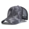 New Women Ponytail Cap Tie Dyeing Design Baseball Cap Female Streetwear Trendy Trucker Hats For Eve 9
