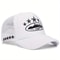 Men and women outdoor sports event mesh baseball caps, fashionable simple star embroidered sponge casual hats
