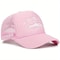 Men and women outdoor sports event mesh baseball caps, fashionable simple star embroidered sponge casual hats
