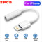 For IOS Adapter To 35mm Jack AUX Cable For IPhone Audio Splitter Male To Female Adapter Headphone C 7