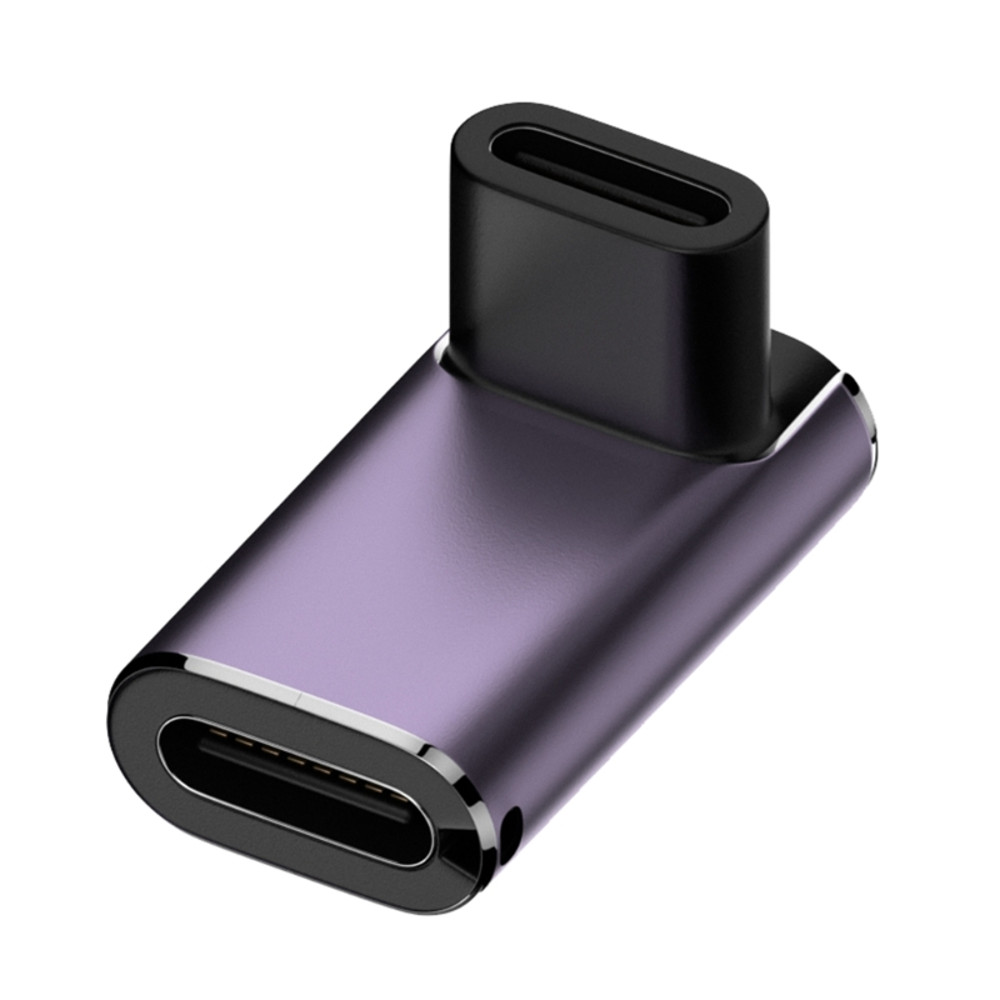 USB Type C Adapter 100W Metal, Fast USB C Female to Male OTG Converter, 40Gbps Data Transfer Charging Hub