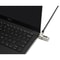 Kensington Slim N17 Laptop Lock, Combination Security for Wedge Slots, Resettable 4-Digit Code, Black