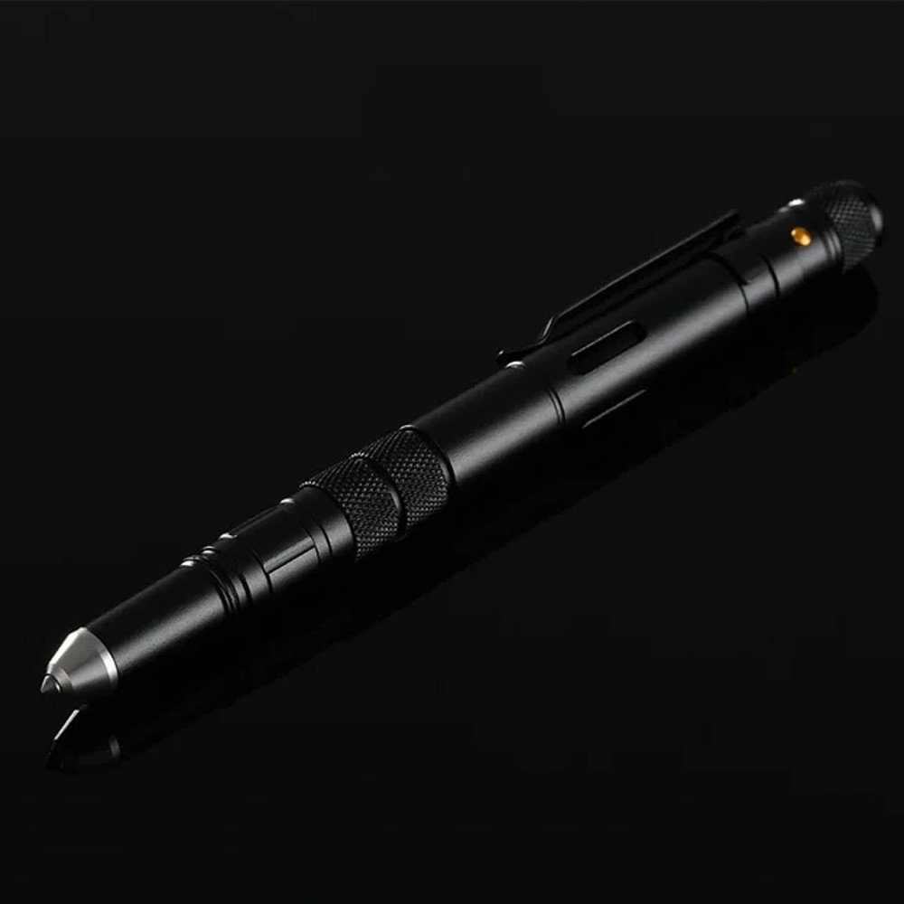4 In 1 Portable Multifunctional Tactical Pen Outdoor Defense Anti Skid Ballpoint Pen Flashlight Gla 7