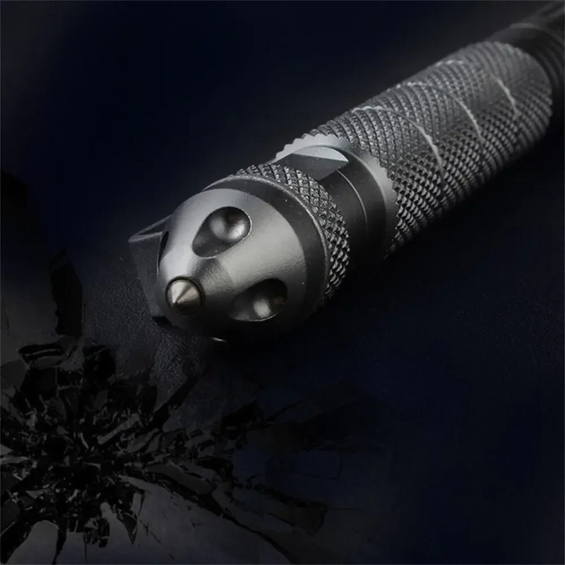 High Quality Self Defense Pen Aluminum Glass Breaker Multi Functional Tactical Pen Steel Anti Skid 3