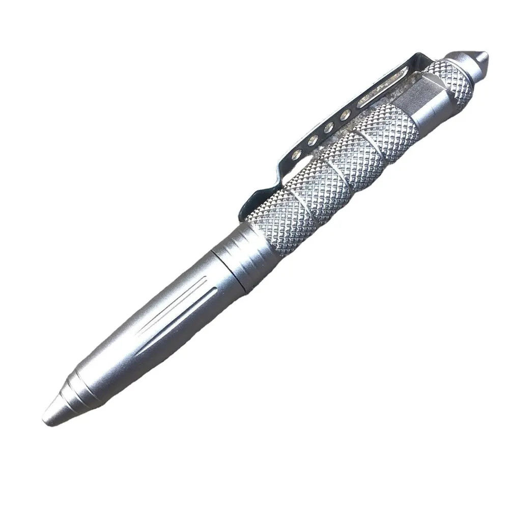 High Quality Self Defense Pen Aluminum Glass Breaker Multi Functional Tactical Pen Steel Anti Skid 8