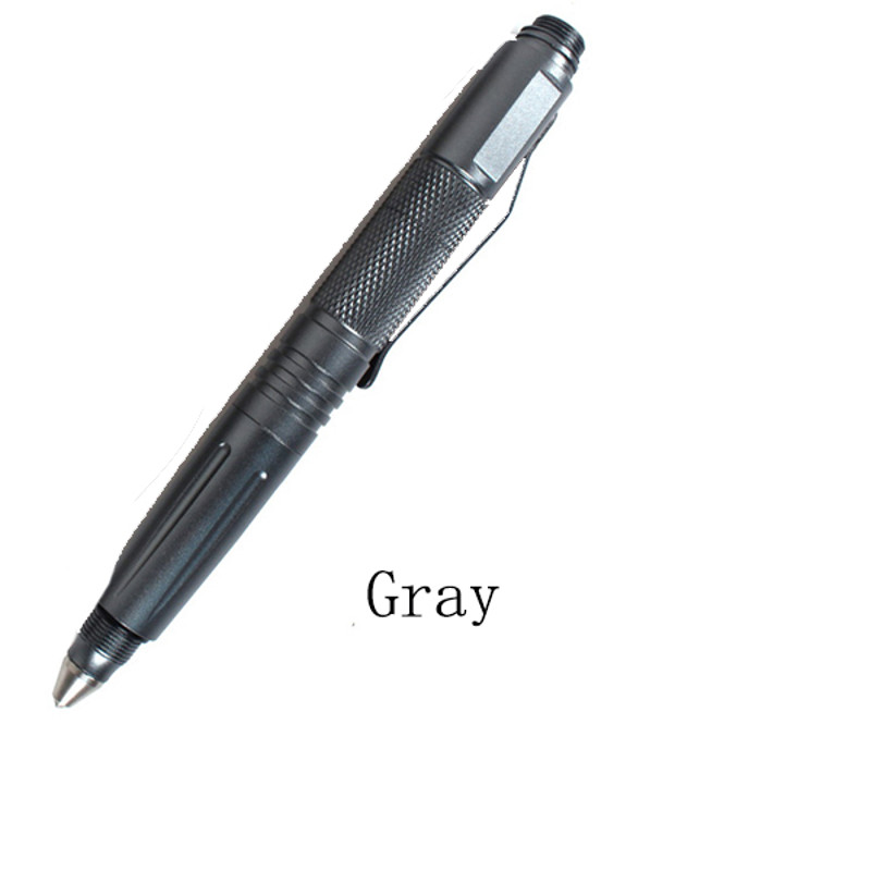 Portable Tactical Pen Self Defense Tool with Flashlight, Bottle Opener, Glass Breaker, Outdoor Emergency EDC Gift Box