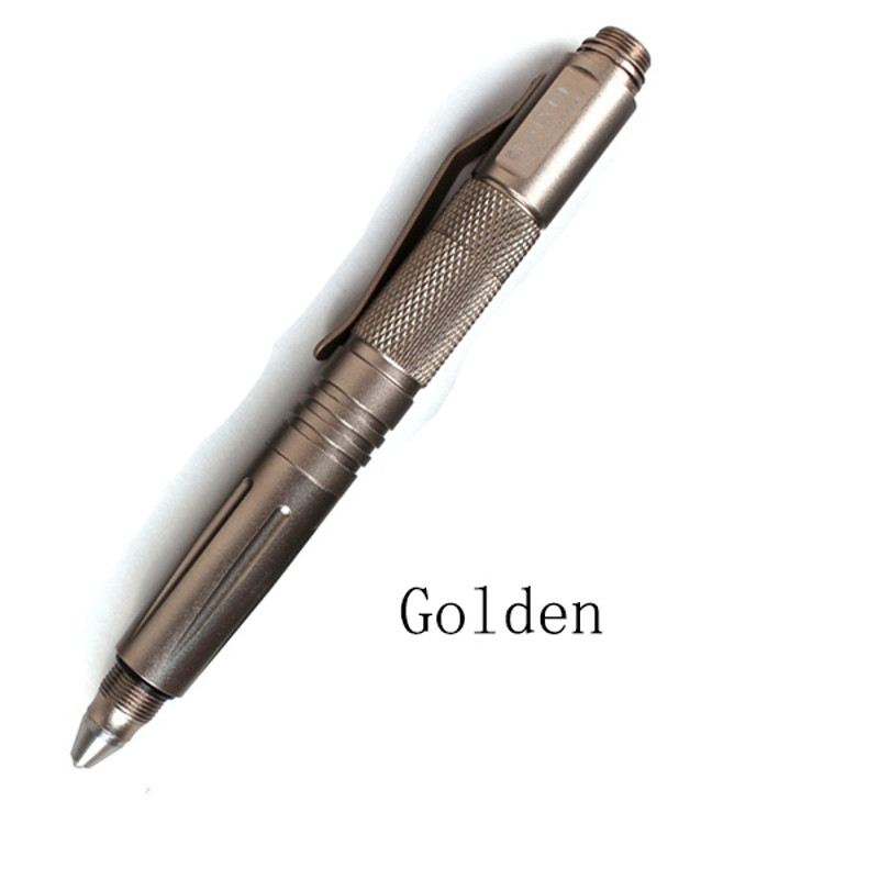 Portable Tactical Pen Self Defense Tool with Flashlight, Bottle Opener, Glass Breaker, Outdoor Emergency EDC Gift Box