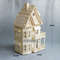 DIY Wooden Dollhouse Miniature Furniture Toy for Dolls, 3D Puzzles Doll House, Pretend Play Toys Gifts for Kids