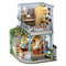 Mini House Bookshelf Dollhouse Kit DIY 3D Puzzle Assembly Building Model Handmade For Teens And Adu 6