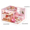 DIY Baby House Mini Miniature Doll House Kit Home Bedroom Decoration Princess Toys With Furniture I 4