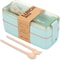 Cute Kids Bento Box Containers, Leakproof Lunch for Kids with Chopsticks, Dishwasher Safe, Microwave Lunch Box