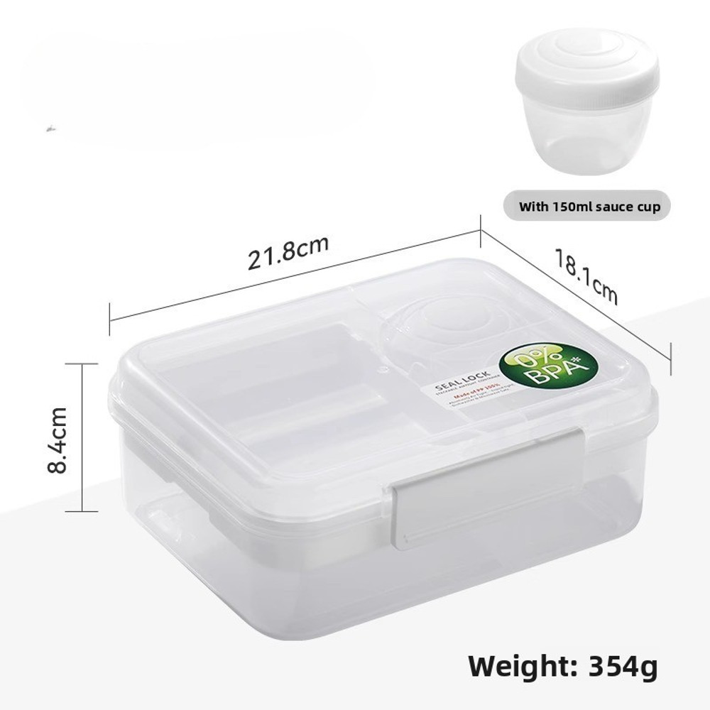 Kids Double Togo Yogurt Lunch Box Microwave Bento Boxes Leakproof Food Storage Container For School 8