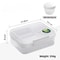 Kids Double Togo Yogurt Lunch Box Microwave Bento Boxes Leakproof Food Storage Container For School 8