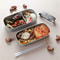 Portable Outdoor Leak Proof Lunch Box, Simple Style Layered Japanese Bento Box, Kitchen Accessories Tableware