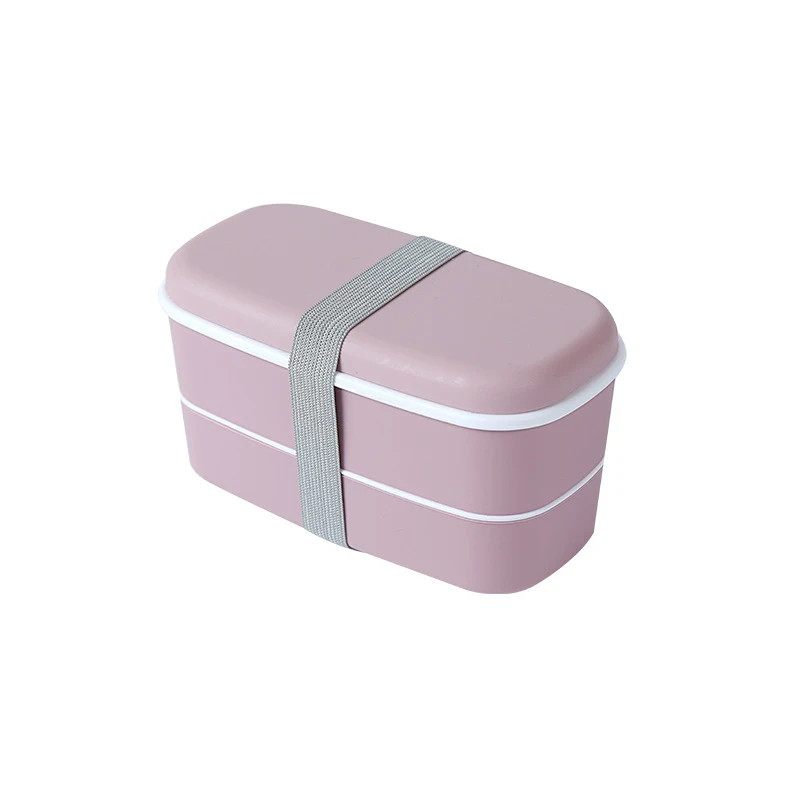 Portable Outdoor Leak Proof Lunch Box, Simple Style Layered Japanese Bento Box, Kitchen Accessories Tableware