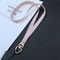 Universal Cell Phone Crossbody Lanyard Strap Adjustable, Metal Heart Phone Strap Neck, Anti Lost Hanging Rope