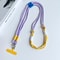 Double Color Personalized Mobile Phone Universal Lanyard, Long Rope Shoulder Strap, Trendy Fashion Safety Neck Rope