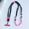 Double Color Personalized Mobile Phone Universal Lanyard, Long Rope Shoulder Strap, Trendy Fashion Safety Neck Rope