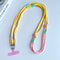 Double Color Personalized Mobile Phone Universal Lanyard, Long Rope Shoulder Strap, Trendy Fashion Safety Neck Rope