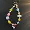Colorful Summer Beaded Phone Chain, Sausage Dog Bag Pendant, Phone Case Hanging Rope for Girls