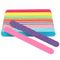 Professional Nail Files 20Pcs/Lot Wooden Nail File, 180/240 Colorful Sandpaper Buffers for Pedicure Manicure