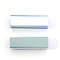 4 Way Blue Core Nail Buffer Blocks 2Pcs Set, Multi Grit Manicure Tools for Shaping, Smoothing, Glossy Salon Finish