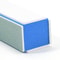 4 Way Blue Core Nail Buffer Blocks 2Pcs Set, Multi Grit Manicure Tools for Shaping, Smoothing, Glossy Salon Finish