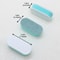 Green Core Nail Buffers Oval Sponge, Double-Sided Manicure Polishing Tools, Portable Shaping Durable Nail Care Equipment