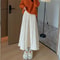 2025 New Korean Design, High Waist Skirt, Autumn Winter Female Skirt, Warm Thick Knitted Wool Long Skirt
