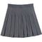 High Waisted Mini Skirt, Solid Color Slim Fit, Elastic Comfortable Stretch, A Line Zipper Skirt for Women, Girls, Spring