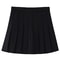 High Waisted Mini Skirt, Solid Color Slim Fit, Elastic Comfortable Stretch, A Line Zipper Skirt for Women, Girls, Spring