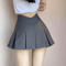 2024 New Sexy Women's Pleated Skirt, High Waist Vintage Mini Skirt for Summer, Korean Tennis Student White Dance Skirt