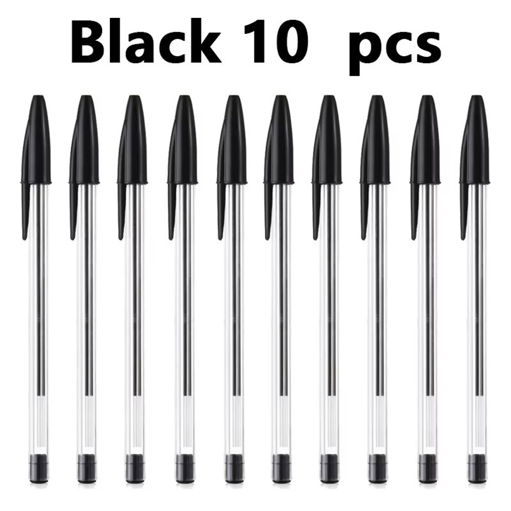 1050 Pcs Ballpoint Pens 10mm Blue Black Ink Smooth Writing Long Lasting Pens For School Office Stu 8
