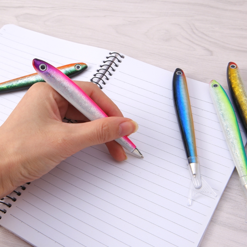 Creative Fish Pen, Unique Ocean Themed Ballpoint Pen, Fun School Office Supply, Novelty Gift