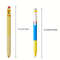 Cute Chicken Pressing Gel Pen, 4pcs Set, Black Ink, Creative Rotating Novelty Pen, Funny Office and School Supplies