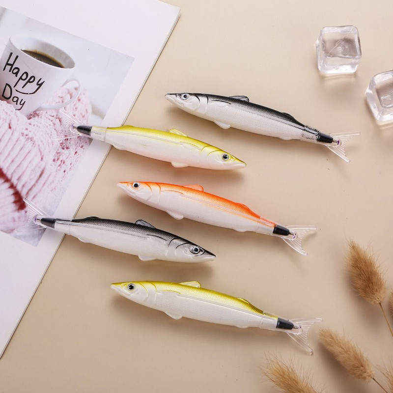 Unique Fish Shape Gel Pen, A Fun Writing Gift, Novelty School Stationery, Smooth Signature Ballpoint Pen