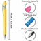 Premium Metal Stylus Pen, 2 in 1 Ballpoint Pen with Stylus Tip, Black Ink Refill, for Smartphone, Tablet, Ideal Gift