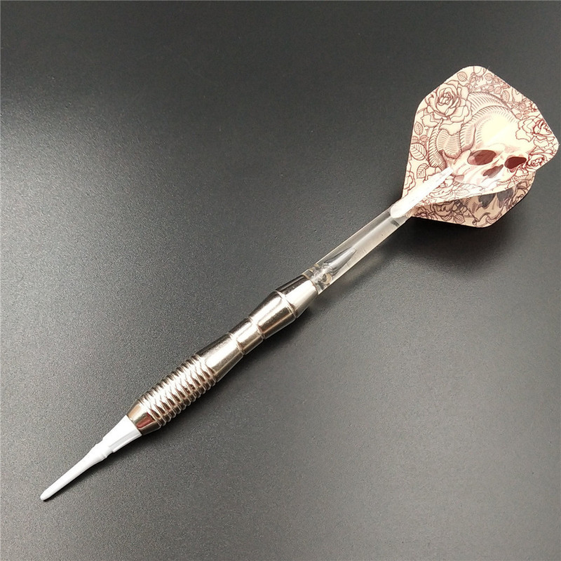 Fox Smiling Soft Tip Darts, 3pcs Electronic Dart Set, Nylon Shafts