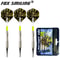 Fox Smiling Soft Tip Darts, 3pcs Electronic Dart Set, Nylon Shafts