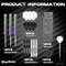 MageRabbit Tungsten Darts Professional Darts Set High Profile For Competitive Play With Flights Sha 1