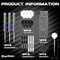 MageRabbit Tungsten Darts Professional Darts Set High Profile For Competitive Play With Flights Sha 1
