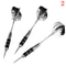 Professional Tungsten Steel Tip Darts Set, 3pcs Steel Shafts and Flights for Sports