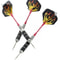 Professional Tungsten Steel Tip Darts Set, 3pcs Steel Shafts and Flights for Sports