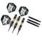 Professional Soft Tip Darts Set, 3pcs Black Darts for Electronic Dartboards, Indoor Family Games