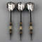 Professional Soft Tip Darts Set, 3pcs Black Darts for Electronic Dartboards, Indoor Family Games