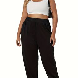 women's plus size knitted leggings, casual autumn winter paragraph print, new fashion