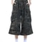 American High Street, Retro Wide Leg Jeans, Loose Camouflage Trousers for Men and Women, Casual Straight Long Fit