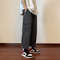 Unisex Cargo Pants, Loose Fit Streetwear, Solid Color Wide Leg Trousers, Trendy and Versatile